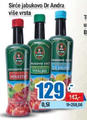 Sirće jabukovo Dr Andra