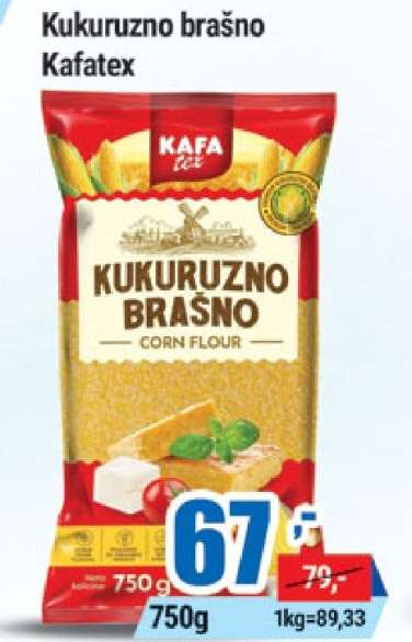 Kukuruzno brašno Kafatex