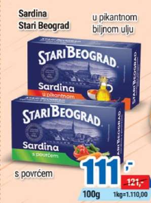 Sardina Stari Beograd