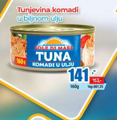 TUNA KOMADI U ULJU