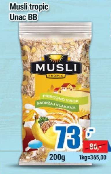 Musli tropic