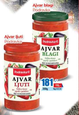 Ajvar ljuti Podravka