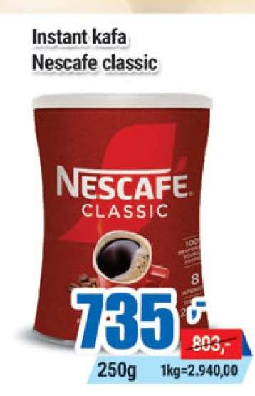 Instant kafa Nescafe classic