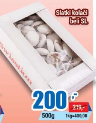 Slatki kolači beli SL