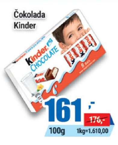 Čokolada Kinder