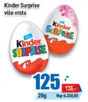 KINDER SURPRISE