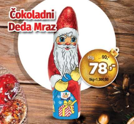 ČOKOLADNI DEDA MRAZ