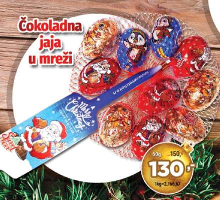 Čokoladna jaja u mreži