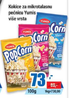 Kokice za mikrotalasnu pećnicu Yumis