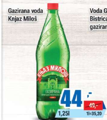 Gazirana voda Knjaz Miloš