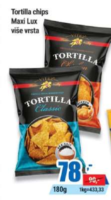 Tortilla chips Maxi Lux