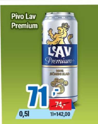 Pivo lav premium