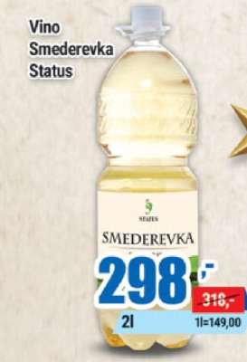 Vino Smederevka Status