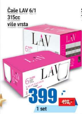 Čaše LAV 6/1
