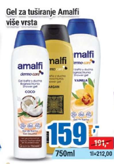Gel za tuširanje Amalfi