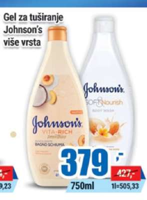 Gel za tuširanje Johnson's