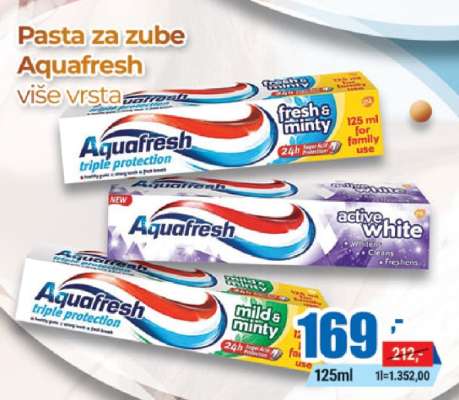 Pasta za zube Aquafresh