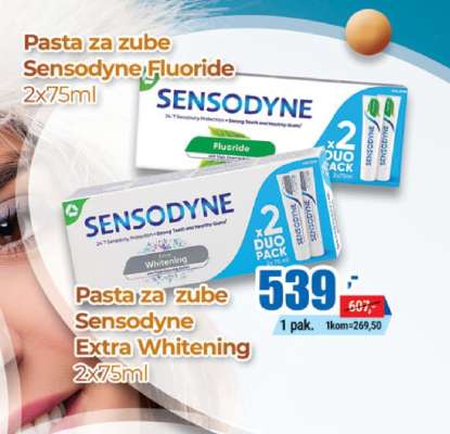 Pasta za zube Sensodyne Extra Whitening