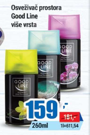 Osveživač prostora Good Line