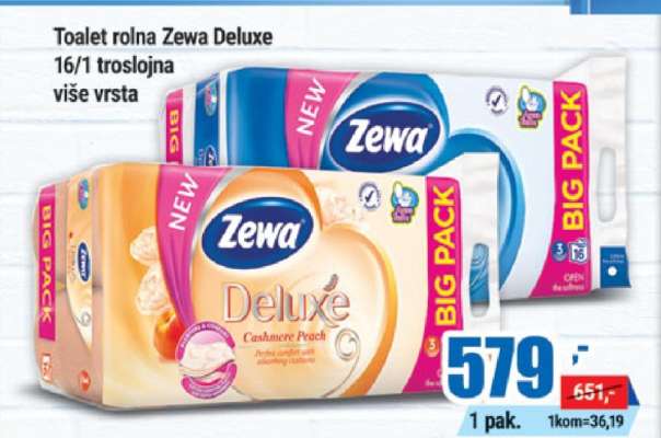 Toalet rolna Zewa Deluxe