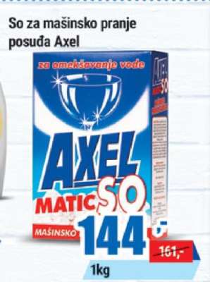 So za mašinsko pranje posuđa Axel