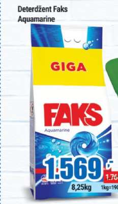 Deterdžent Faks Aquamarine