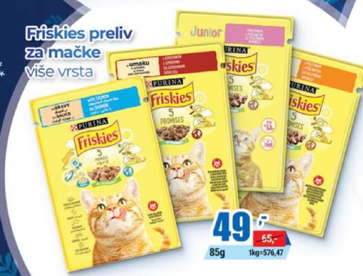 Friskies preliv za mačke
