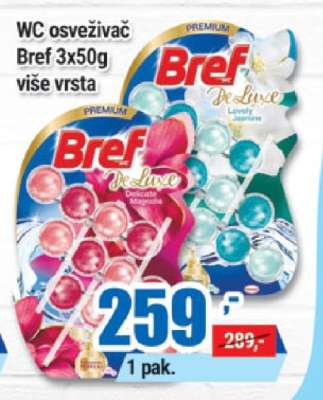 WC osveživač Bref 3x50g