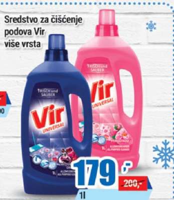 Sredstvo za čišćenje podova Vir