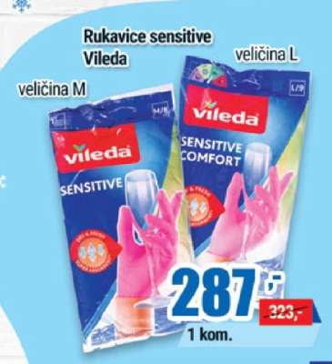 Rukavice sensitive Vileda