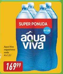 Aqua Viva negazirana voda 4 x 1,5l