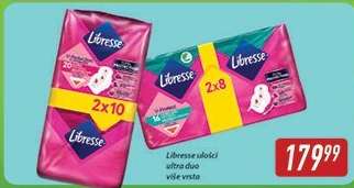 Libresse vložky ultra duo