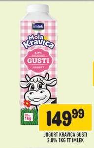 Jogurt Kravica Gusti 2.8%