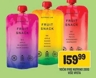 Voćni pire Nutrino 200g