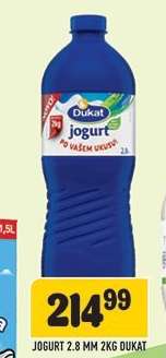Jogurt 2.8%mm 2kg Dukat