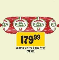 Kobasica Pizza Šunka 320g Carnex