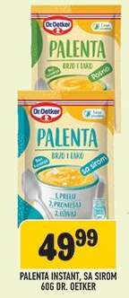 Palenta instant sa sirom