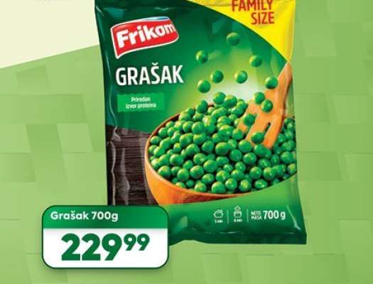 Frikom Grašak 700g