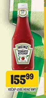 Kečap 450g Heinz AWT