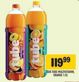 Sok Tube Multivitamin, Orange 1.5L