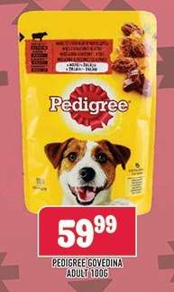 Pedigree Govedina Adult 100g