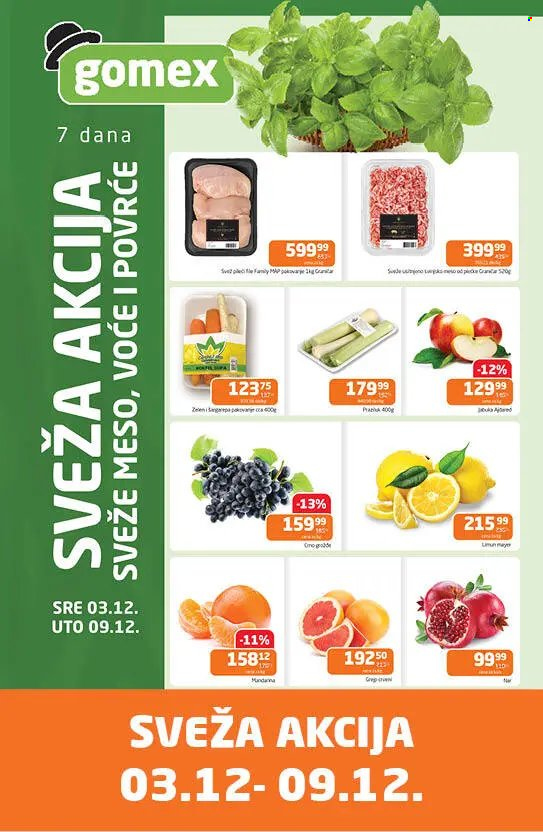Gomex katalog - 03.12.2025 - 09.12.2025. Stranica 1