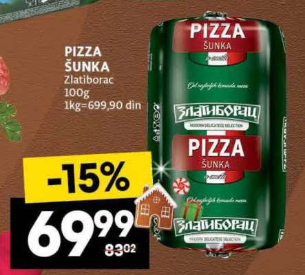 PIZZA ŠUNKA