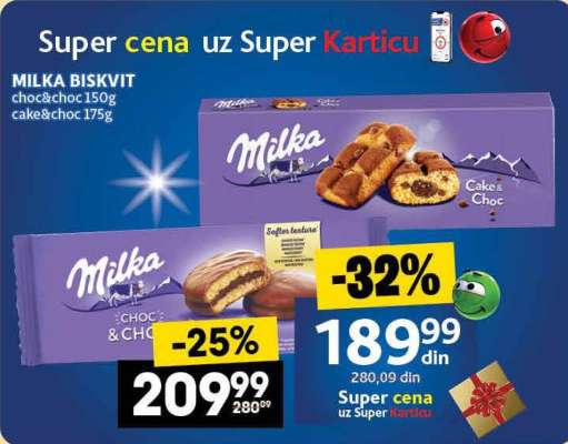 MILKA BISKVIT
