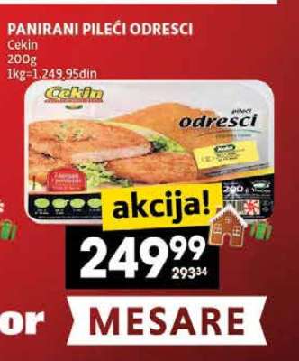 Panirani pileći odresci