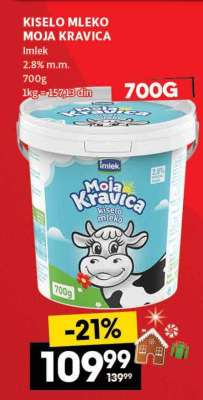 Kiselo mleko Moja kravica