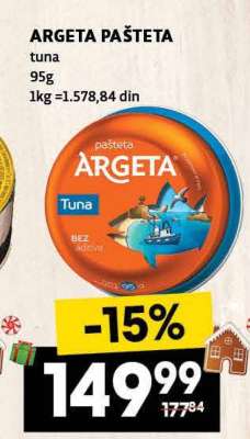 ARGETA PAŠTETA