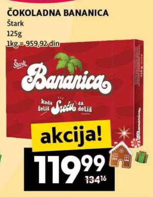 ČOKOLADNA BANANICA