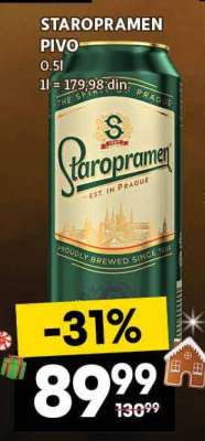 STAROPRAMEN PIVO