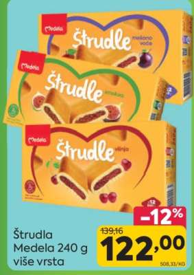 Štrudla Medela 240 g